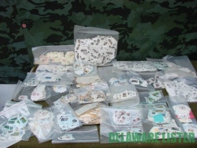Huge BULK Wholesale Lot of Cancelled/USED US Stamps On/Off Paper - Image 1 of 4