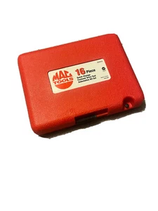 Juego de brocas de herramientas de cambio rápido Mac Tools 16 piezas con estuche de cierre a presión QCAS16 - Imagen 1 de 4