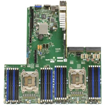 Supermicro Motherboard X10DRU-i+ Dual LGA2011-3 Socket - Image 1 of 3