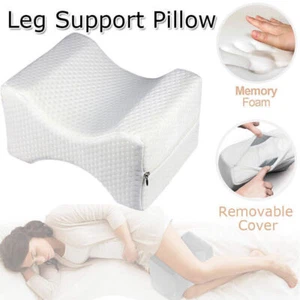 Knee Pillow,Leg Pillow for Sleeping on Side,Memory Foam Pillow,Knee Leg Pillow - Picture 1 of 12