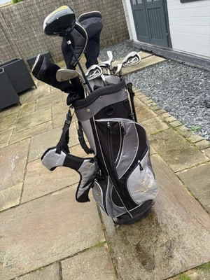 Golden Bear🚩TR261 Mens Full Set/LEFT/12 Club/Bag/3-SW Irons/Putter/Driver/Woods - Image 1 of 4