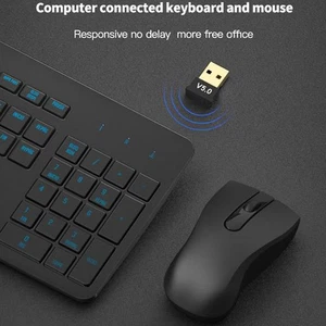 USB bluetooth 5.0 Wireless Dongle Adapter Adapter 5.0 Real PC Receiver Stere_DB - Afbeelding 1 van 12