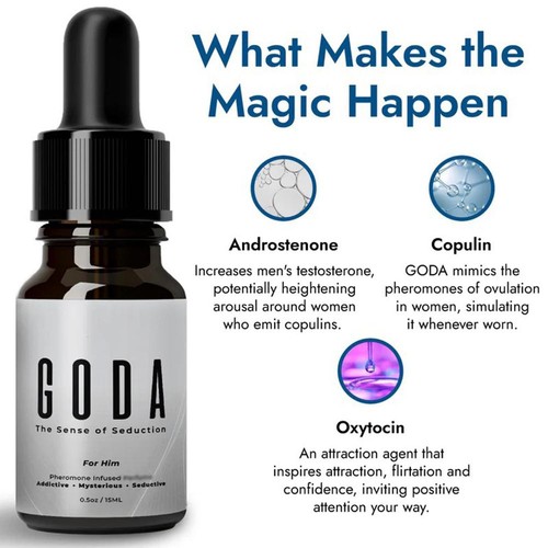 GODA-For Her Pheromone Perfume for Women -15ml/0.50 fl. oz - Long