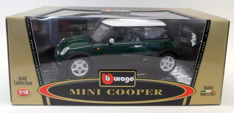 ブラーゴ　ミニ　Bburago Mini Cooper ダークグリーン 1/16 ブラーゴ ミニ Bburago Mini Cooper ダークグリーン 1/16 ブラーゴ