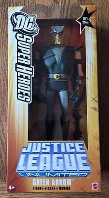 GREEN ARROW 10" Action Figure JLU Justice League Unlimited DC Comics ~ SEALED - Image 1 of 4