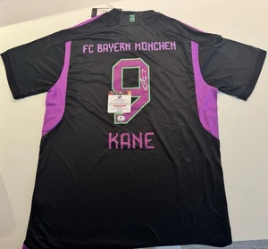 CAMISETA DE FUTBOL FIRMADA POR HARRY KANE AUTOGRAFIADA DEL FC BAYERN MUNCHEN CON CERTIFICADO DE AUTENTICIDAD - Imagen 1 de 7