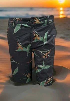 Rip Curl BOARDWALK Hybrid Boardshorts ☆ Black Tropical ☆ Mens 33 - Image 1 of 4