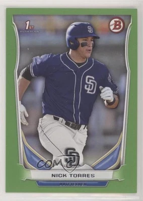 2014 Bowman Draft Green /75 Nick Torres #DP112 - Image 1 of 2