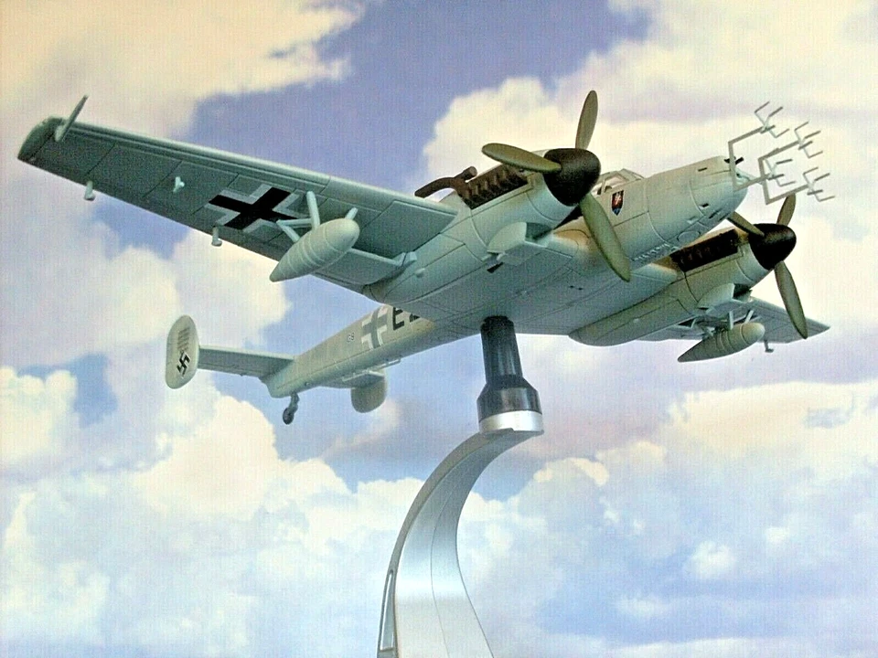  Corgi Aviation Messerschmitt BF-110 G-4, Oberleutnant Wolfgang Schnaufer. NEW   - Image 1 of 4