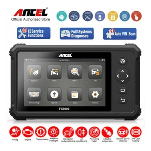 ANCEL FX9000 OBD2 Scanner Full System Diagnostic Tool All‑System Reset Bluetooth - Picture 1 of 8