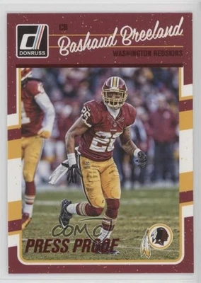 2016 Donruss Press Proof Red Bashaud Breeland #300 - Image 1 of 2