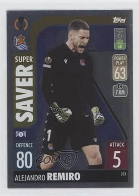 2021-22 Topps Match Attax UCL Super Saver Alex Remiro Alejandro Remiro #263 - Image 1 of 2