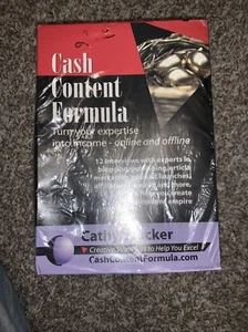 Cash Content Formula - 12 Experts on CD - Turn Your Expertise Into Income New - Photo 1 sur 2