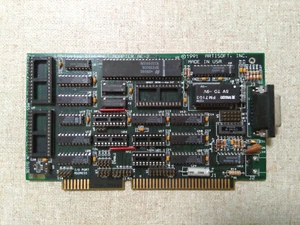 Artisoft LANtastic AE-2 Rev E BNC AUI Ethernet Network Card ISA - Picture 1 of 2