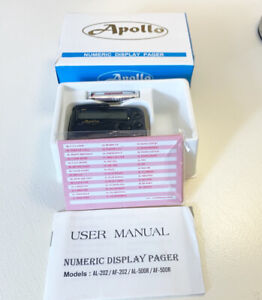 Apollo 202 Numeric Pager Looks New In Box