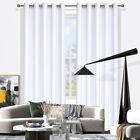 Blockout Catalina Textured Plain Eyelet Curtain Decorative Curtains Home&office