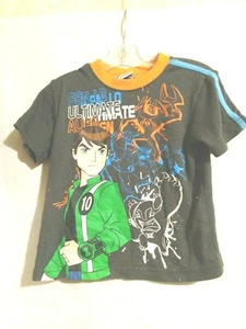 Size 3 Cartoon Network Ben 10 Boy Short Sleeve Shirt - Picture 1 of 3