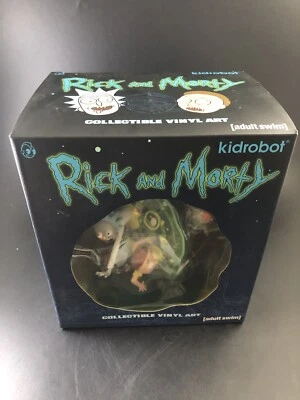 Figura de vinilo mediana Rick and Morty 7 pulgadas - Kidrobot x Adult Swim - Ve9 Foto 1 de 4
