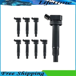 8x Ignition Coil UF230 Fits 2004-2009 Audi S4 2003-2006 Audi A8 Quattro - Picture 1 of 9