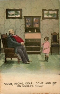 Postcard Un-Divided Back Bamforth #32 Life Comic Come Along Dear PC594 - Picture 1 of 2