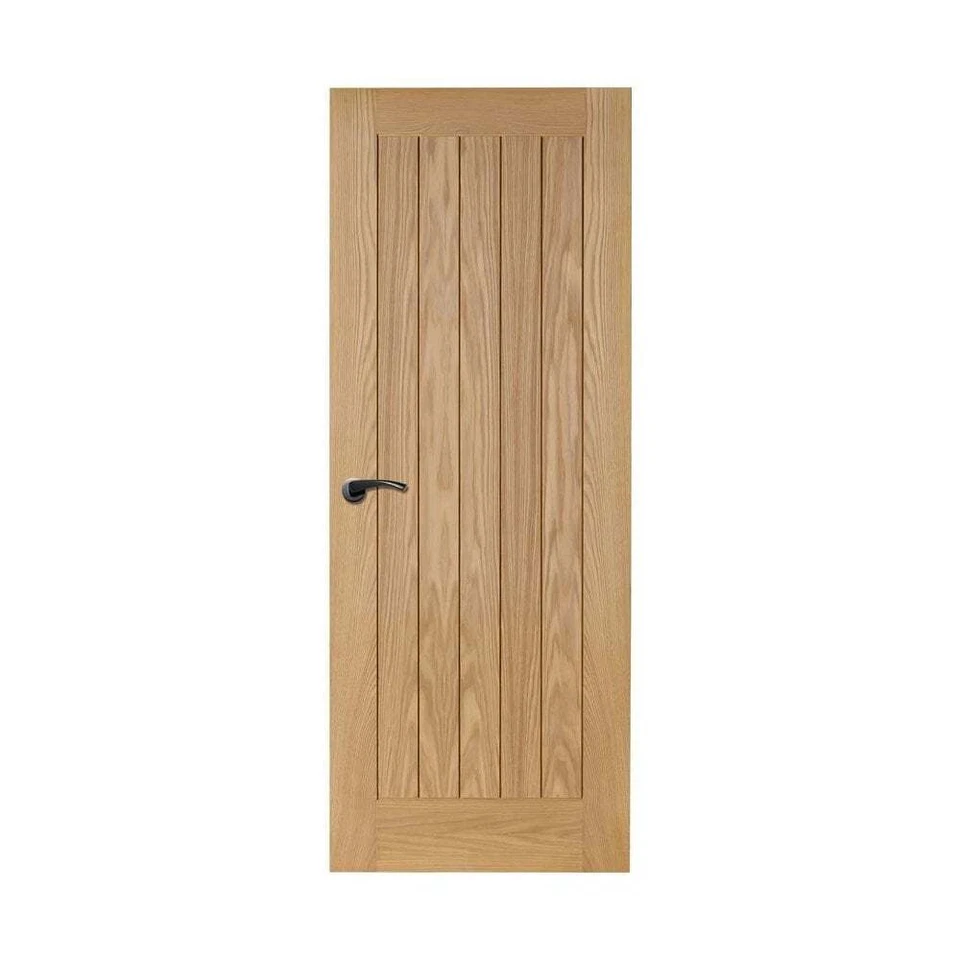 Caravan Cottage Internal Door Oak Finished 457mm x 1981mm (35mm Thick) - Image 1 of 1
