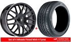 Alloy Wheels & Tyres 17" Fox VR3 For Daewoo Leganza 97-04