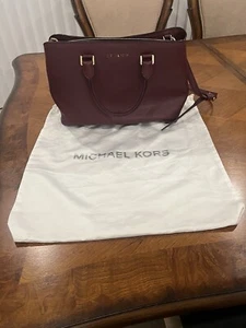 Michael Kors Large Satchel Leather Bag - Picture 1 of 8