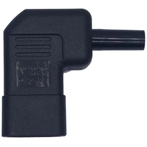 IEC320 C14 Conector de ángulo vertical Recable Hágalo usted mismo Conector de libro C14 - Imagen 1 de 6