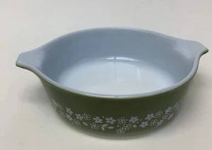 Pyrex Crazy Daisy Spring Blossom SM Auflaufform 6" 1 pt 500ml Avocado Grün - Bild 1 von 11