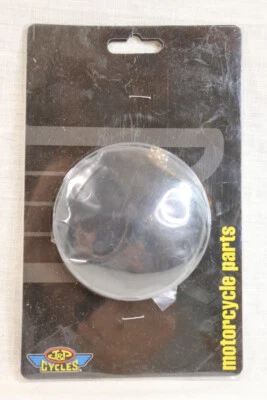 Harley Davidson Black Domed Points Cover 3" diameter 2 3/8" between screws new - Image 1 of 2