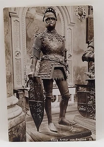 Postal firmada del rey Arturo de Inglaterra Innsbruck Austria RPPC circa 1900 sin usar - Imagen 1 de 5