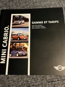 Brochure Mini Cabrio One / Cooper / Cooper S de 2004 - Bild 1 von 1
