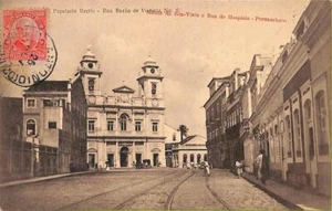 ac1573 - BRAZIL - VINTAGE POSTCARD - Pernambuco - 1912 - Picture 1 of 1