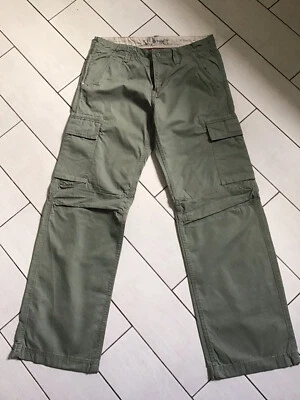 Jeans masculino verde cáqui tamanho 32 - Imagem 1 de 4