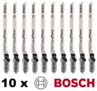 10x Bosch T101AO Stichsägeblätter Holz Kurvenschnitt DeWalt Makita Skil Metabo