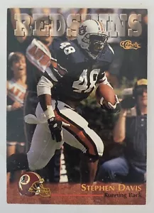 1996 Classic Football Rookies #18 Stephen Davis - Washington Redskins - Bild 1 von 2