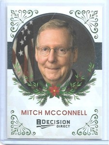 2020 DECISION ~ SENATOR MITCH MCCONNELL HOLIDAY CARD #13 ~ MULTIPLES AVAILABLE