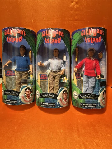 1997 Gilligan's island limited edition Proffessor, Gilligan, and the Skipper Cover