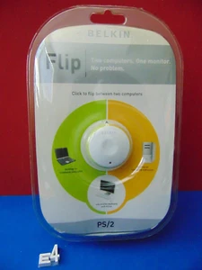 Belkin Flip PS/2 KVM Switch New & Sealed - Picture 1 of 4