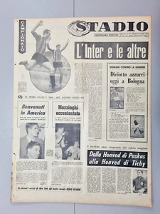 Stadium 19 October 1965 Nino Benvenuti-Mazzinghi-Honved-Puskas-Inter-Tichy - Bild 1 von 1