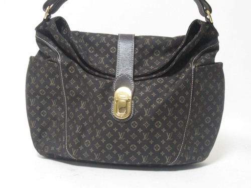 LOUIS VUITTON（LV） Borsa a tracolla Louis Vuitton Idylle Fuzan Romance tela monogramma nera usata originale