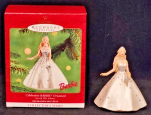 2001 Hallmark Keepsake Ornament "Celebration" BARBIE -- NIB - Picture 1 of 2