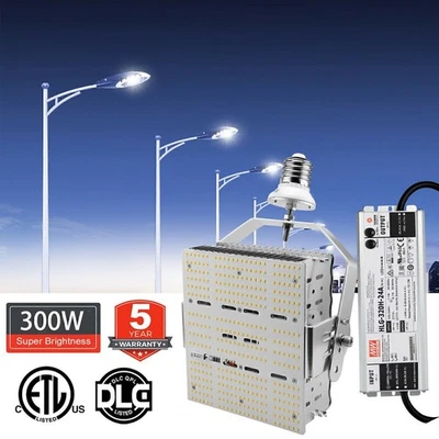 300W LED Shoebox Retrofit kit For Parking Lot Workshop Light Replac 1200W MH/HPS - Image 1 of 4