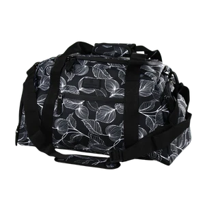 Kenorada Reisetasche Rainbow S Flower schwarz - Bild 1 von 3