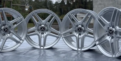 4x Original Mercedes Benz C-Klasse 18 Zoll AMG Felgen W204 S204 C209 8J + 8.5J - Bild 1 von 4