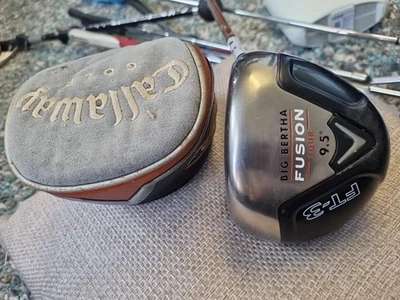 Callaway Big Bertha FT-3 Fusion Tour Driver / 9.5° / S-Flex . With Head Cover  - Image 1 of 4