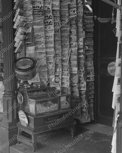 Butter Kist Roasted Peanuts & Comic Book Stand Vintage 8x10 Photography Reprint - Picture 1 of 1