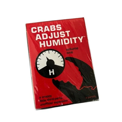 Crabs Adjust Humidity Volume 1 NEW Sealed Box Card Game Vampire Squid Cards - Image 1 of 4