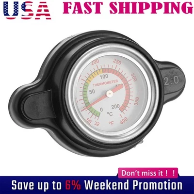 Tapa de radiador de alta presión con medidor de temperatura 2,0 bar para KTM 250 EXC-F Xsfn Foto 1 de 4