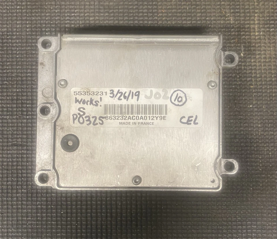 2003-2005 SAAB 9-3 2.0 MOTOR ECU ECM PCM MÓDULO DE CONTROL 55353231 55 353 231 Foto 1 de 1